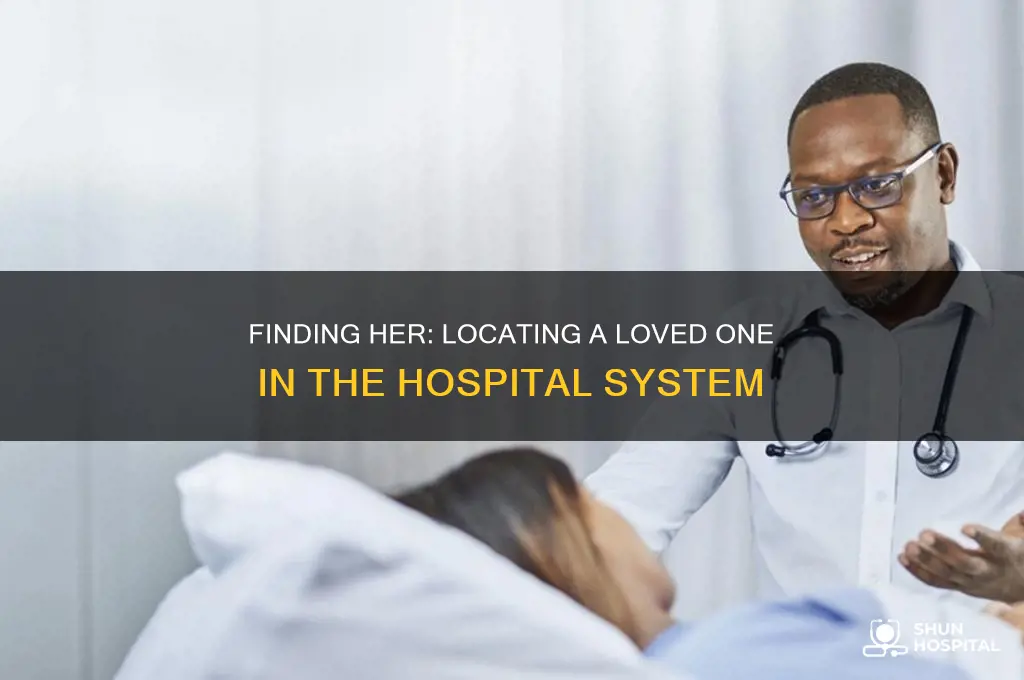 where is she in hospital