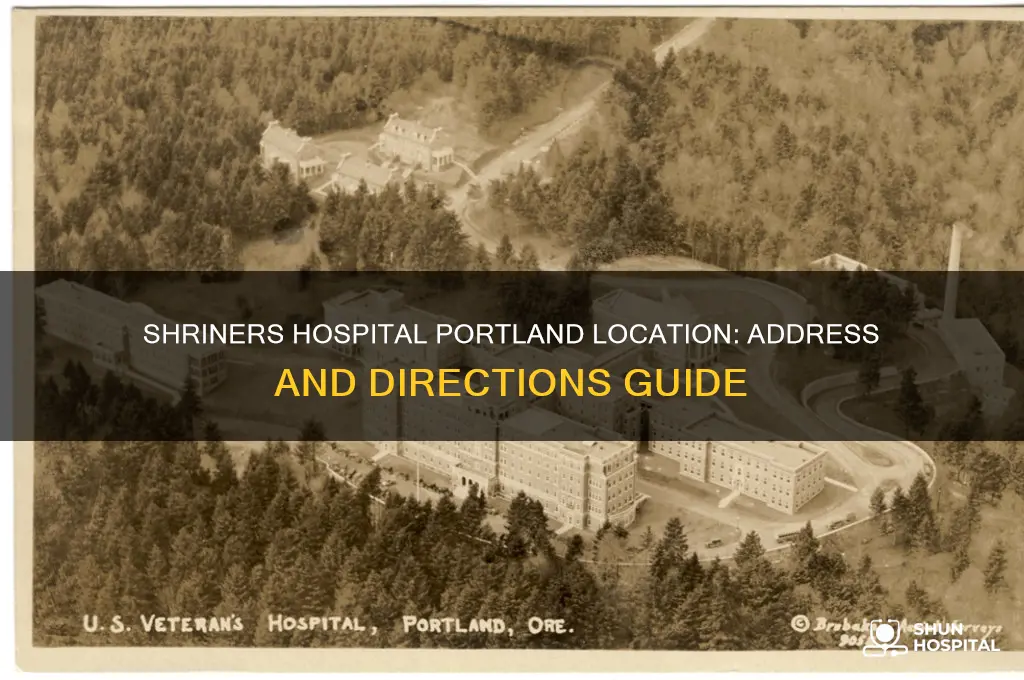 where is shriners hospital in portland located