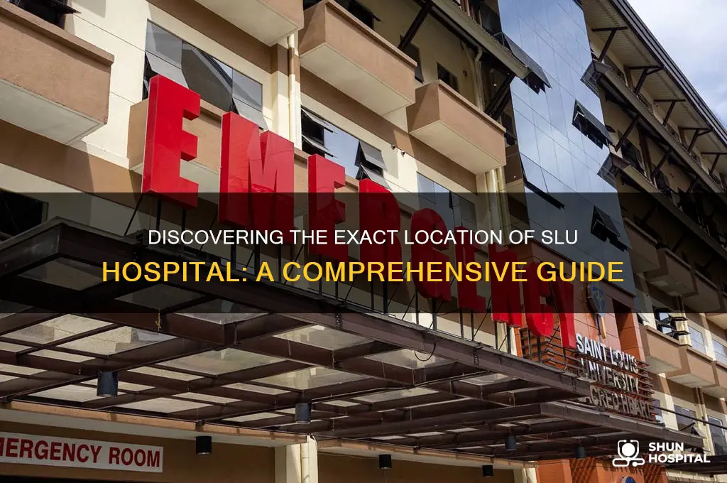 where is slu hospital