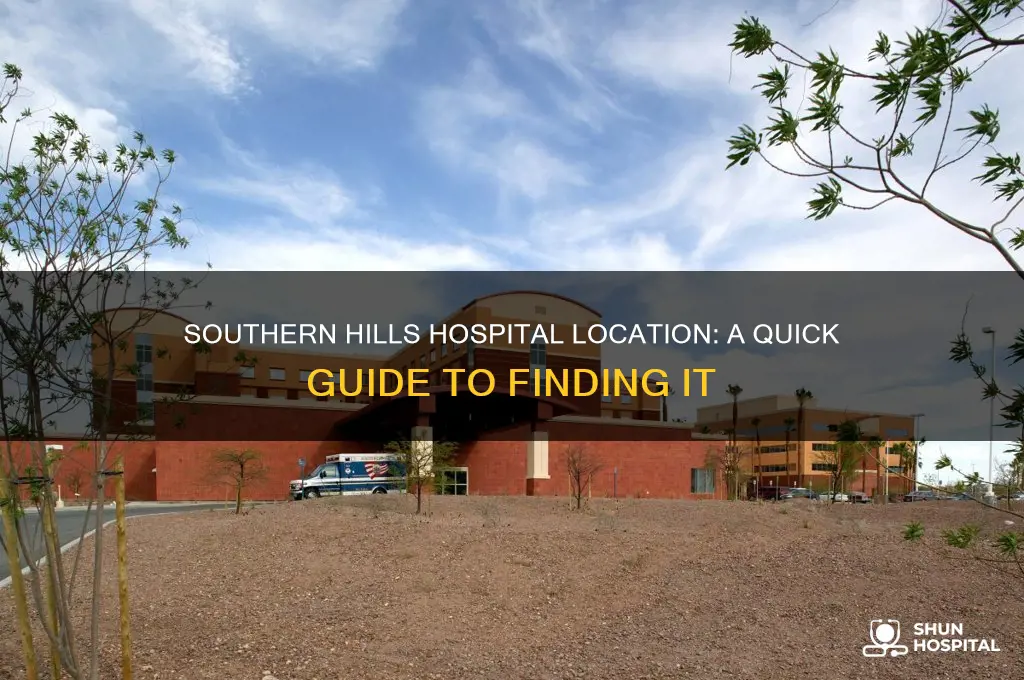 where is southern hills hospital