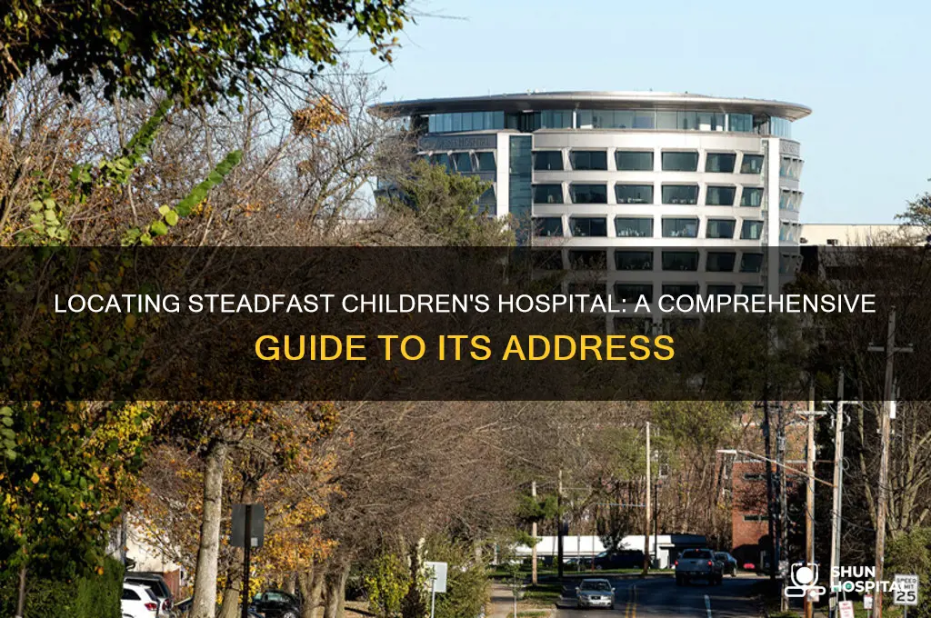 where is steadfest childresn hospital