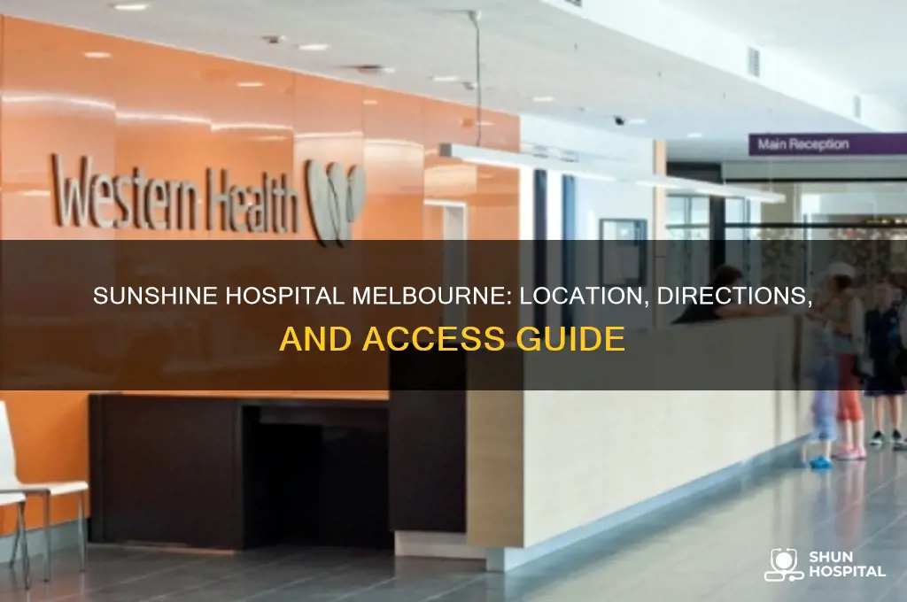 where is sunshine hospital melbourne