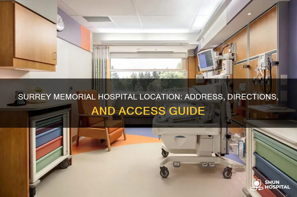 where is surrey memorial hospital
