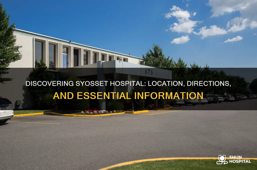 where is syosset hospital