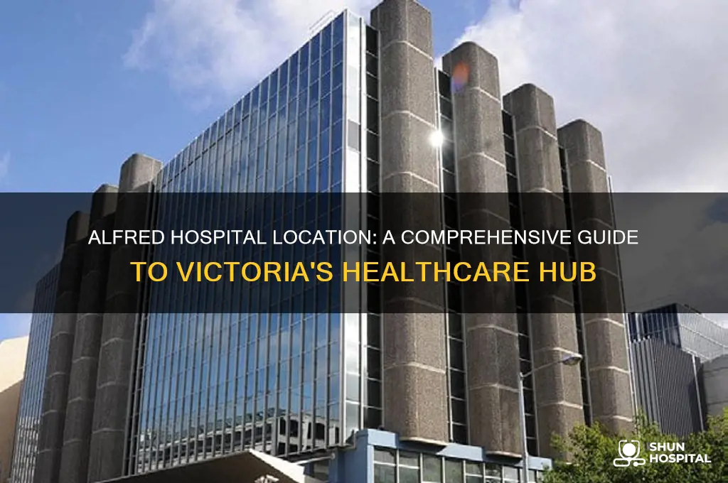where is the alfred hospital in victoria