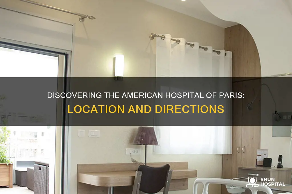 where is the american hospital in paris