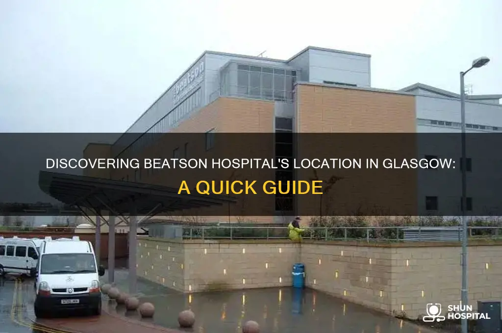 where is the beatson hospital in glasgow