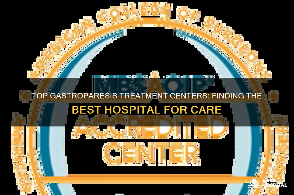 where is the best hospital for the treat of gastroparesis