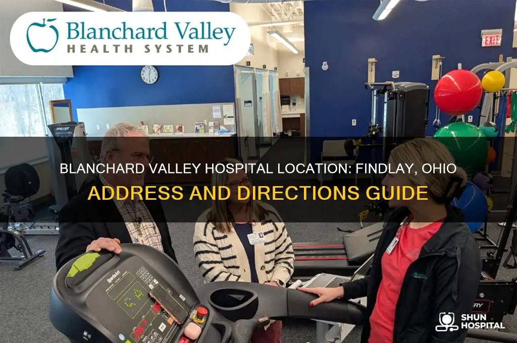 where is the blanchard valley hospital in findlay ohio