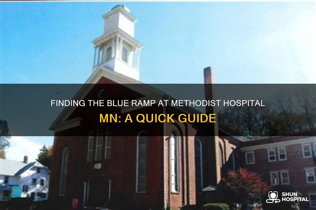 where is the blue ramp at methodist hospital mn
