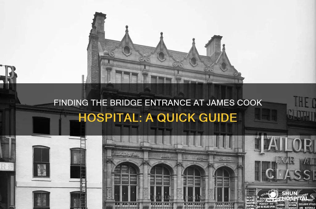 where is the bridge entrance at james cook hospital