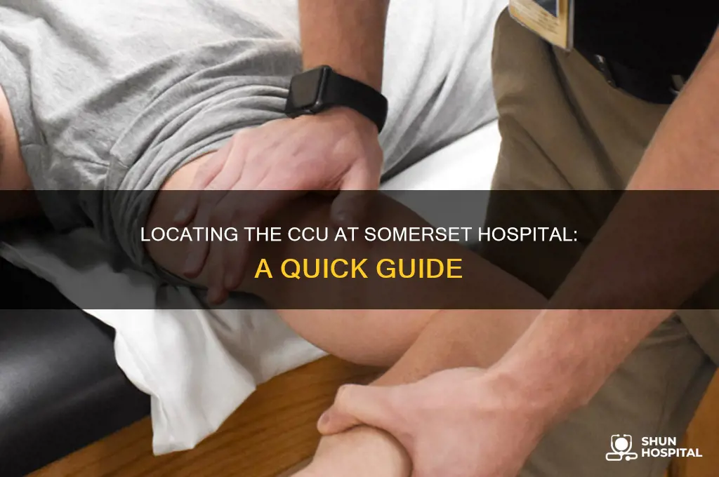 where is the ccu at somerset hospital