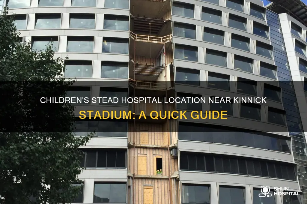 where is the childrens stead hospital located by kinnick stadium