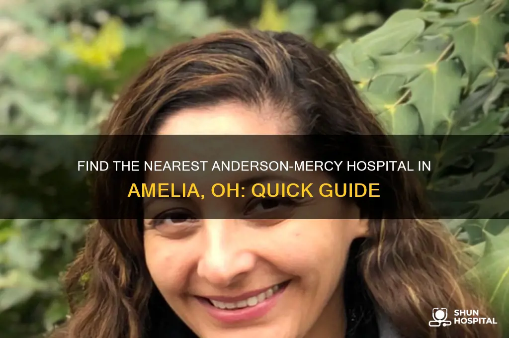 where is the closest anderson-mercy hospital in amelia oh