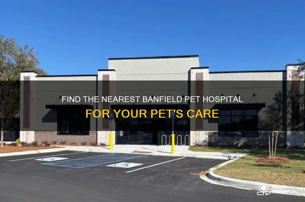 where is the closest banfield pet hospital