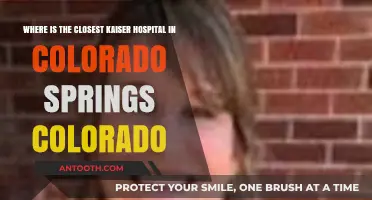 Find the Nearest Kaiser Hospital in Colorado Springs Easily