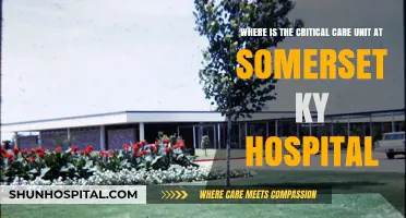 Critical Care Unit Location at Somerset, KY Hospital: A Guide