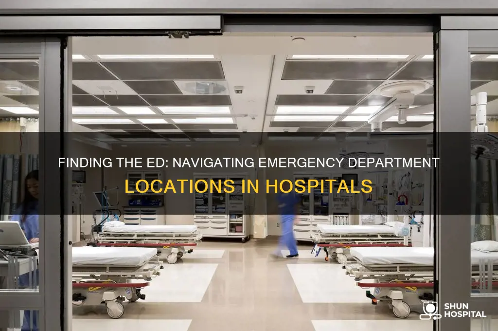 where is the ed in the hospital