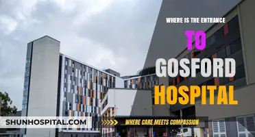 Finding Gosford Hospital: Locating the Main Entrance with Ease