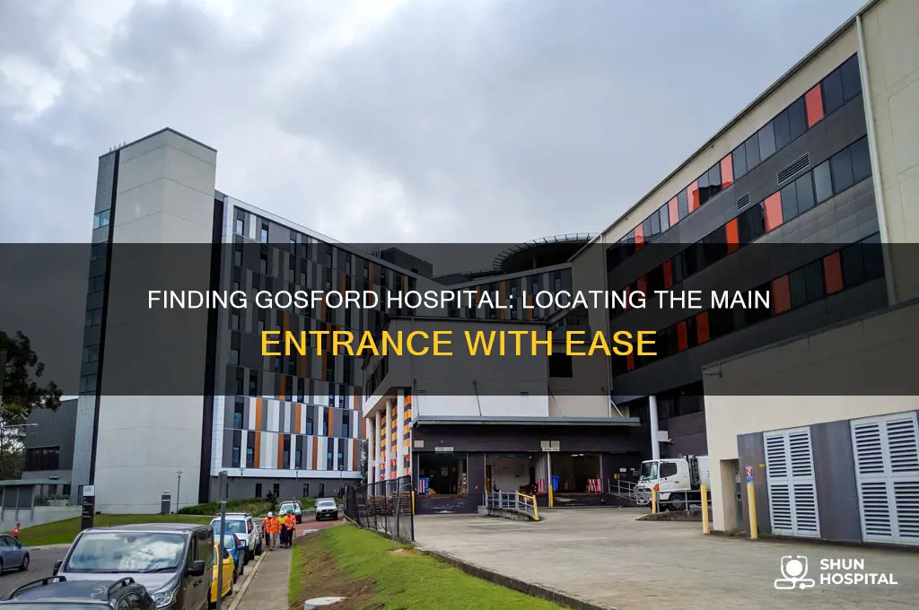 where is the entrance to gosford hospital