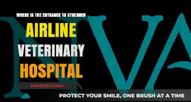 Finding Stuebner Airline Veterinary Hospital: Entrance Location Guide