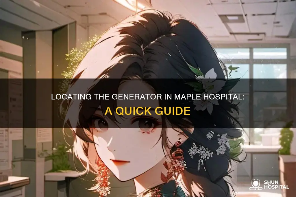 where is the generator in maple hospital