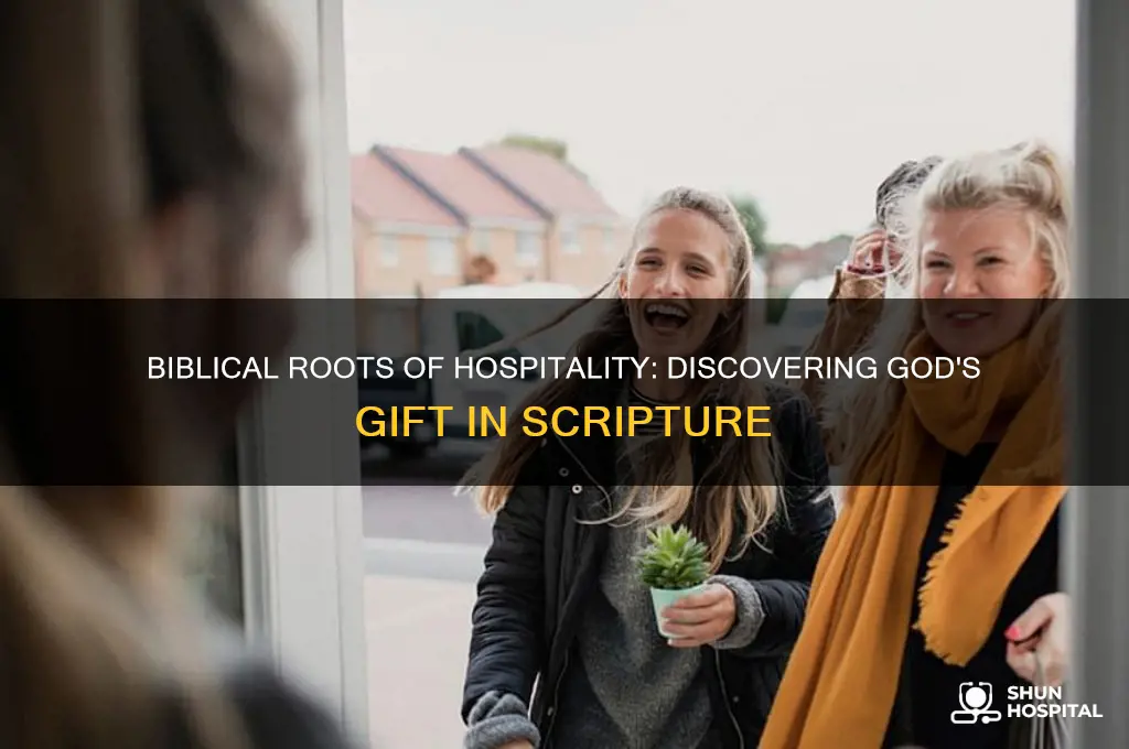 where is the gift of hospitality found in the bible