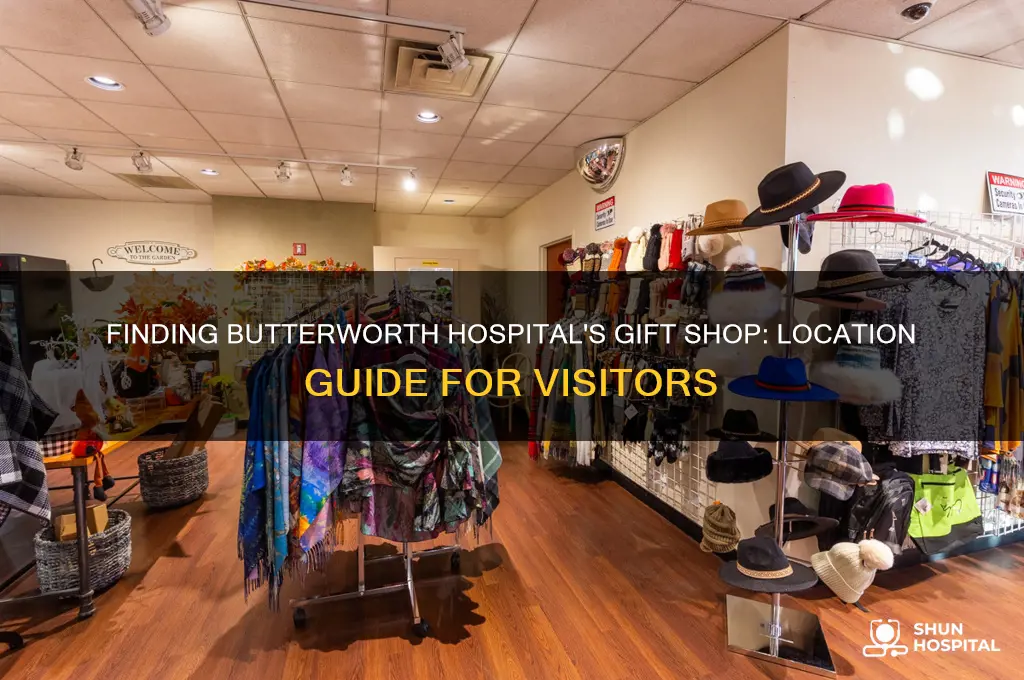 where is the gift shop located in butterworth hospital