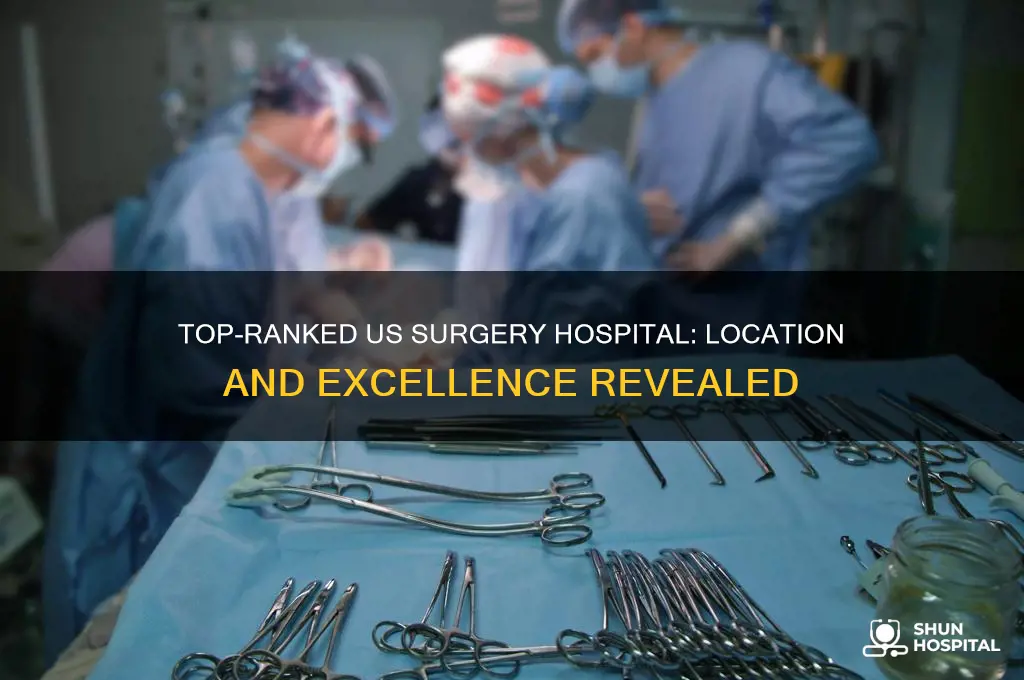 where is the highest ranked surgery hospital in the us