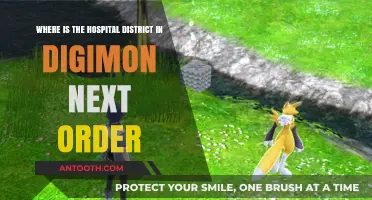Digimon Next Order: Locating the Hospital District Guide