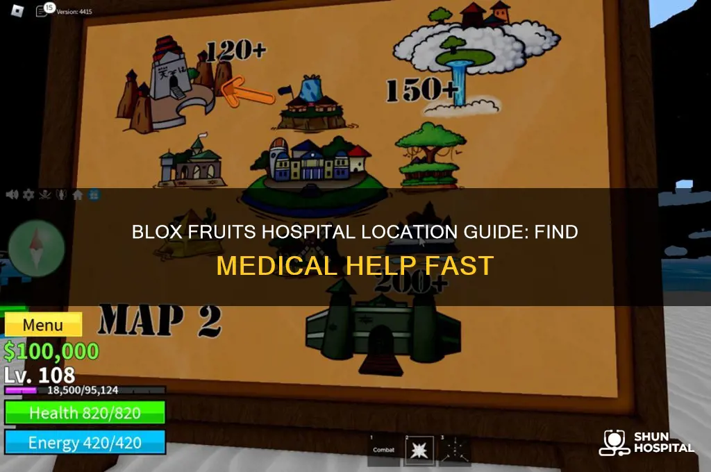 where is the hospital in blox fruits