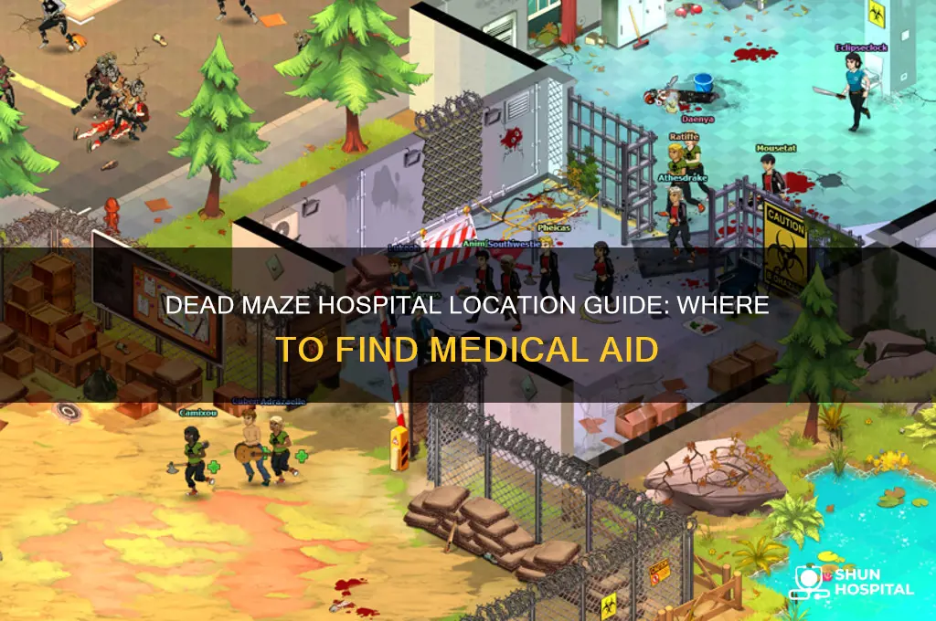 where is the hospital in dead maze