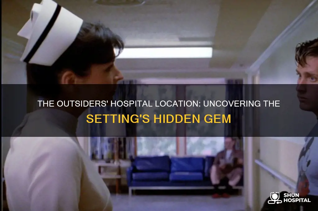where is the hospital in the outsiders