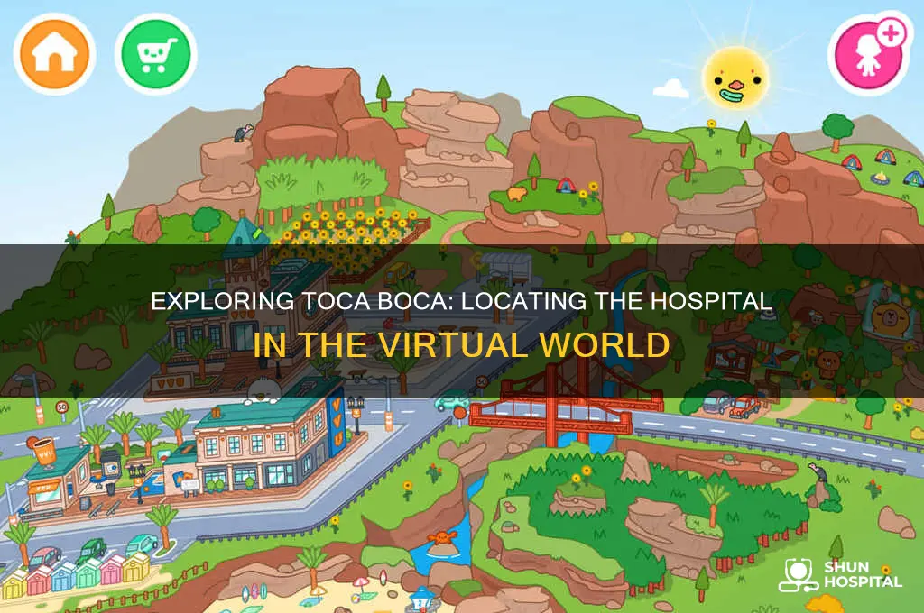where is the hospital in toca boca