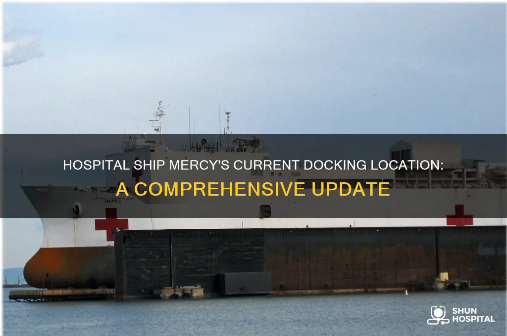 where is the hospital ship mercy docked