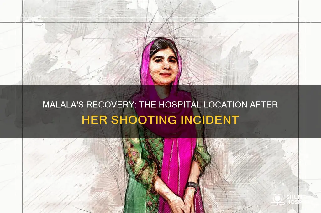where is the hospital that malala was took to