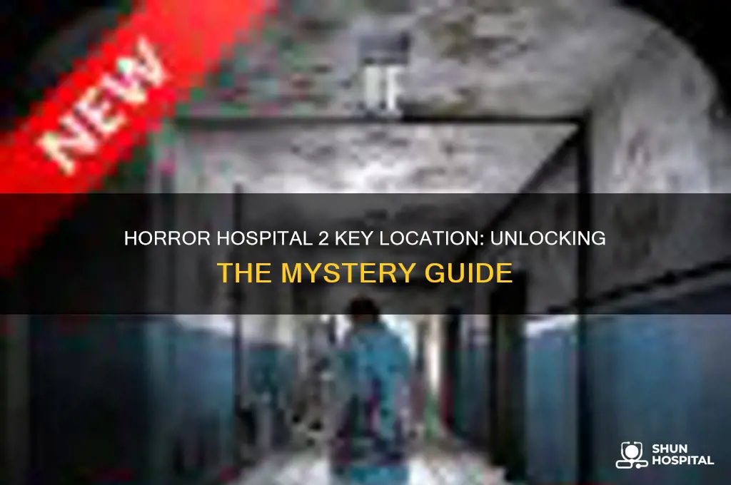 where is the key in horror hospital 2 game