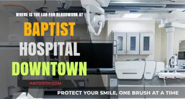 Finding the Bloodwork Lab at Baptist Hospital Downtown: A Quick Guide