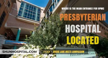 Finding UPMC Presbyterian Hospital: Main Entrance Location Guide