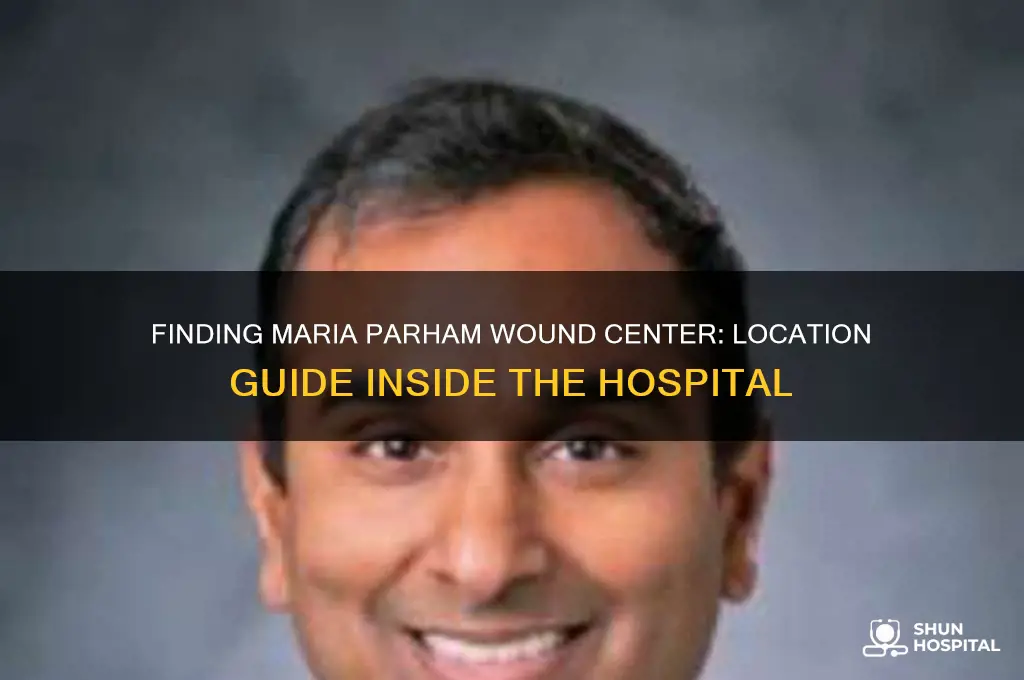 where is the maria parham wound center inside the hospital