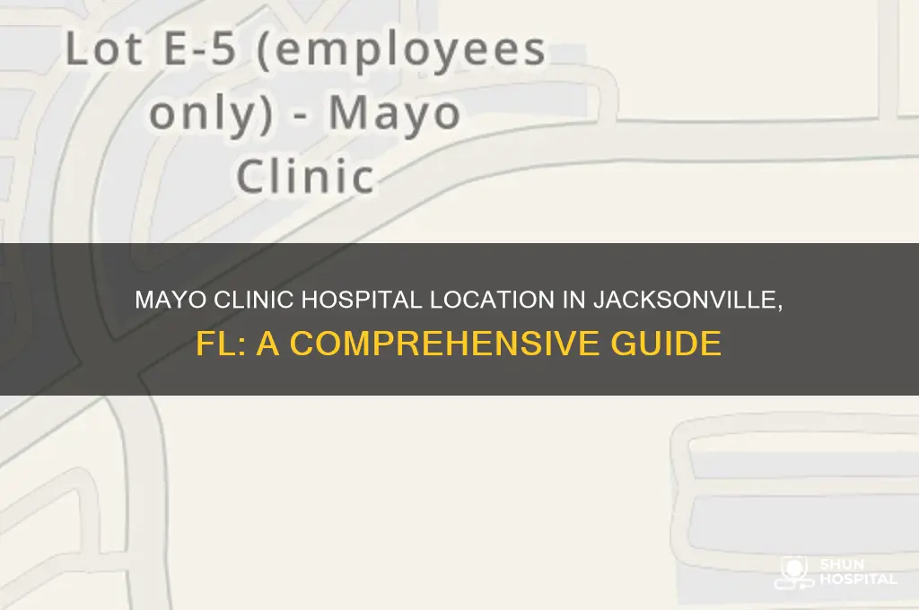 where is the mayo clinic hospital in jacksonville fl