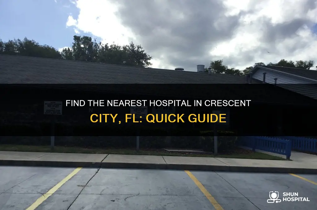 where is the nearest hospital in crescent city fl