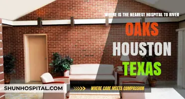 Find the Nearest Hospital to River Oaks, Houston, Texas