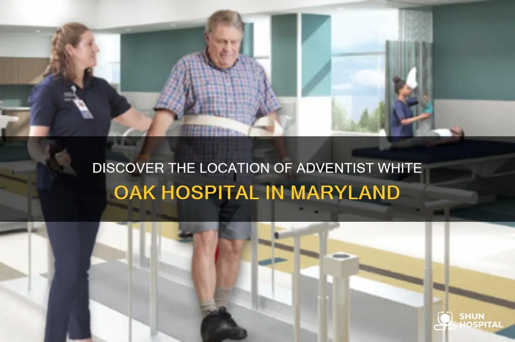 where is the new adventist white oak hospital in maryland