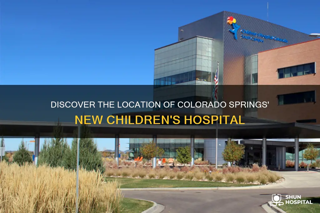 where is the new childrens hospital in colorado springs
