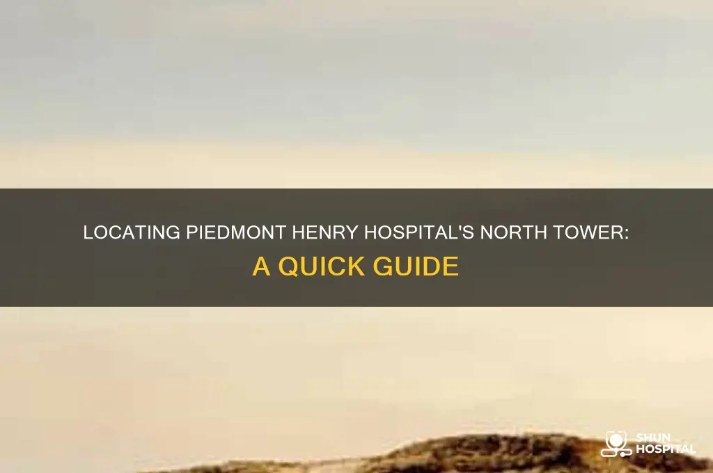 where is the north tower at piedmont henry hospital
