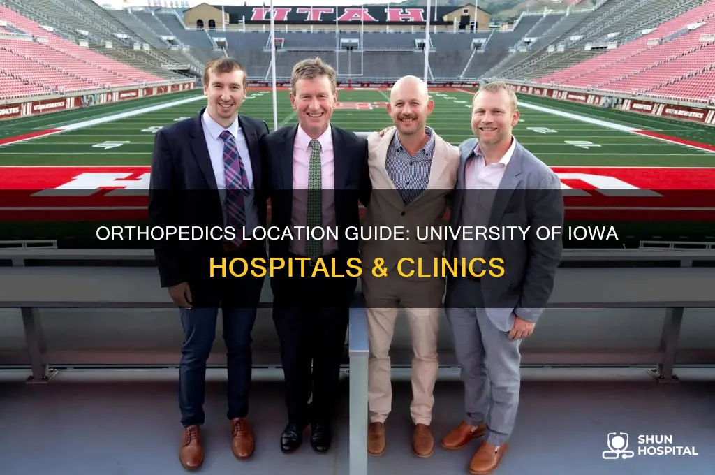 where is the orthopadics at university of iowa hospitals