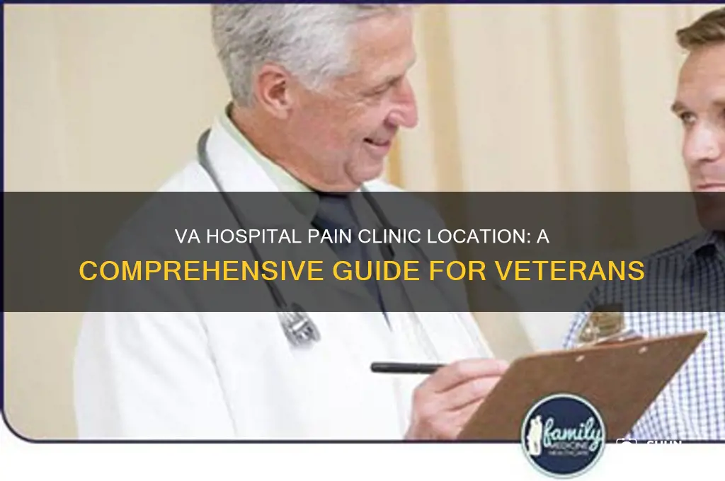 where is the pain clinic located at va hospital