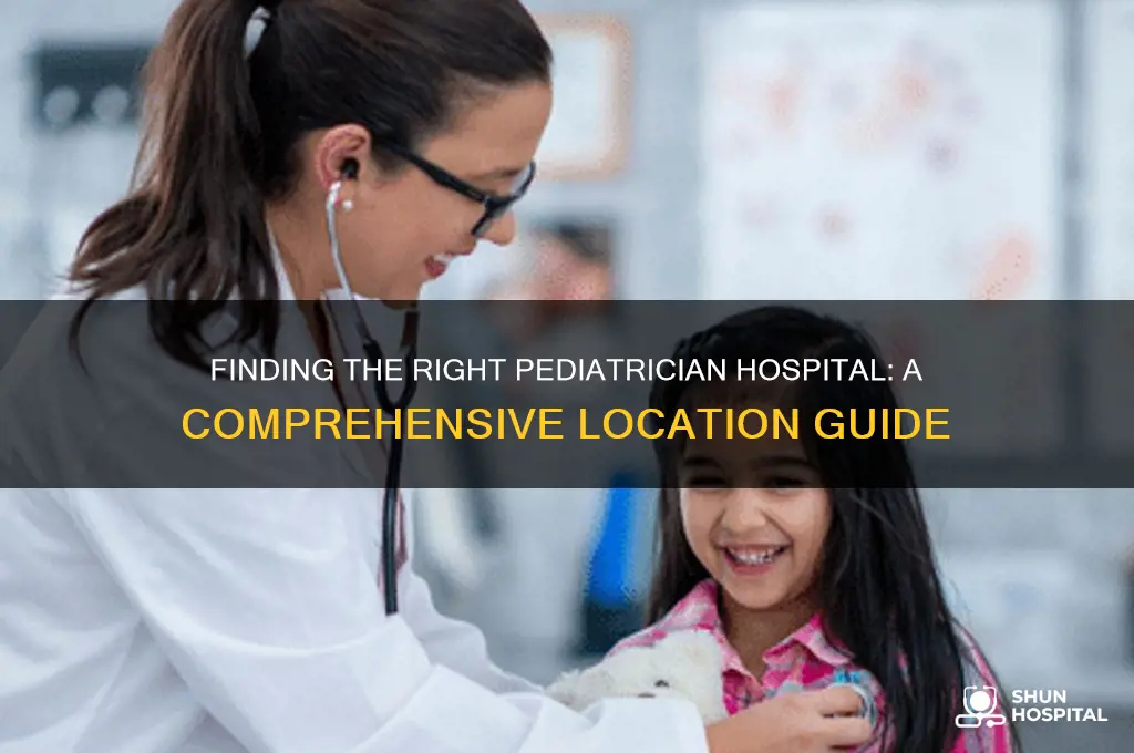 where is the pediatrician hospital