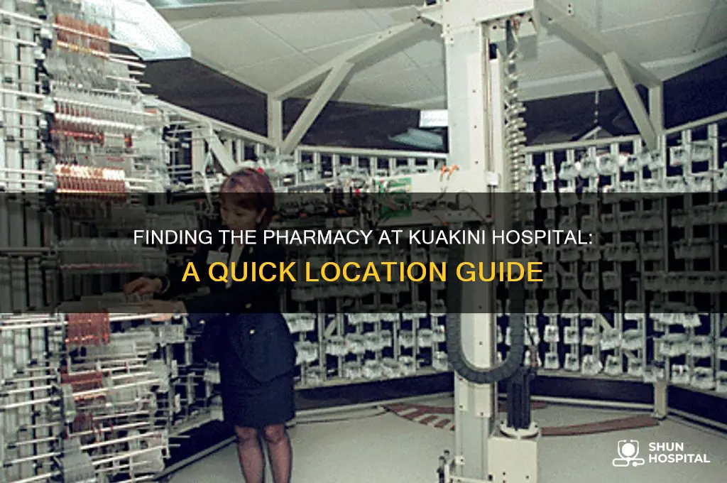 where is the pharmacy at kuakini hospital
